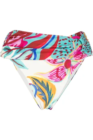 PATBO Floral-print bikini bottoms