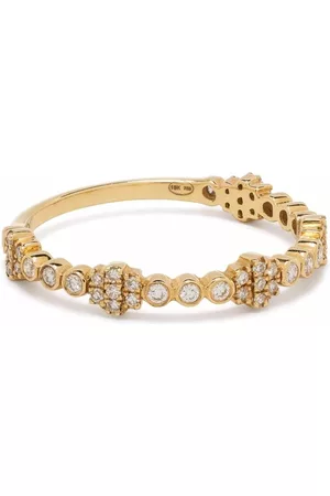 DJULA 18kt yellow Accumulation diamond ring