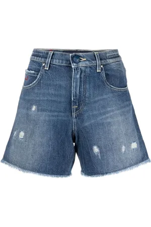 Jacob Cohen Distressed denim shorts
