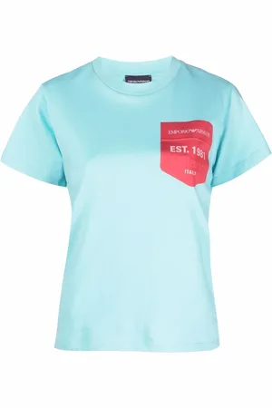 Emporio Armani Logo-print crewneck T-shirt