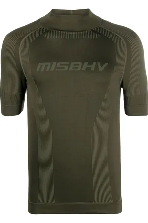 MISBHV Logo print fitted top