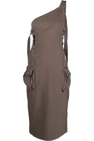 Jacquemus Zip-detail midi dress