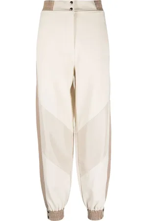 ELEVENTY Panelled jersey-knit trousers