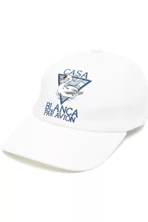 Casablanca Swan embroidered baseball cap