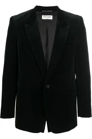 Saint Laurent Fitted velvet blazer