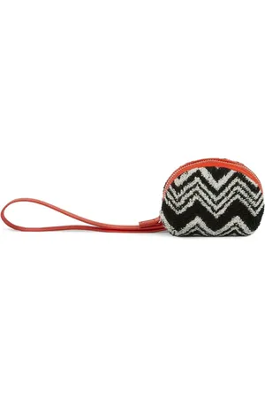 Missoni Zigzag-pattern coin case
