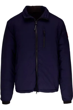 Canada Goose Down-feather logo-patch jacket