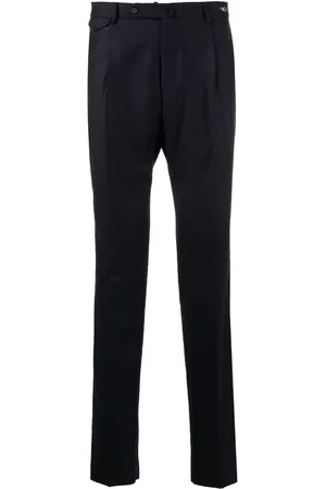 TAGLIATORE Tailored virgin wool trousers
