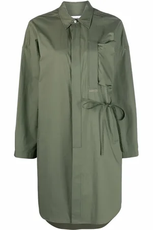 AMBUSH Oversized waist-tie shirt dress