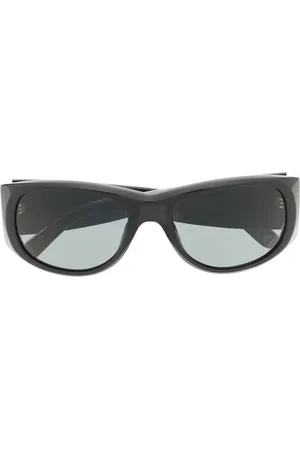 Marni Wide-arm oval sunglasses