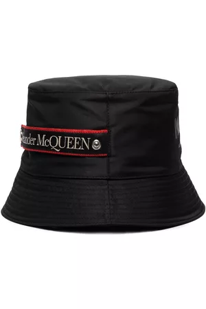 Alexander McQueen Graffiti logo bucket hat