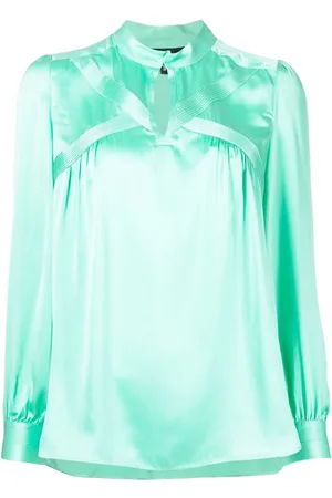 Paule Ka Silk long-sleeved blouse