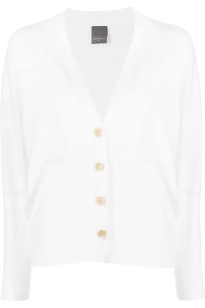 LORENA ANTONIAZZI Knitted V-neck cardigan