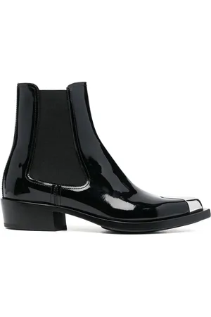 Alexander McQueen Patent ankle boots