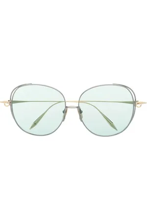 DITA EYEWEAR Arohz oversize round-frame sunglasses