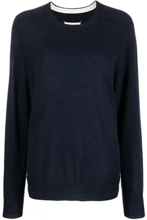 Maison Margiela Crew-neck wool-blend jumper