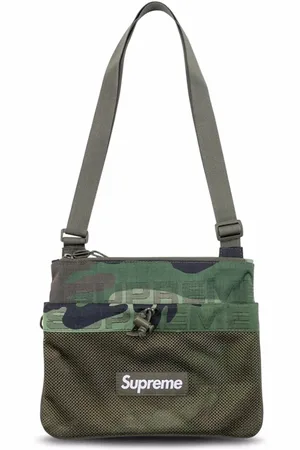 Supreme Logo-patch crossbody bag