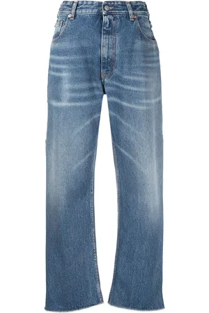 Maison Margiela Mid-rise wide-leg jeans