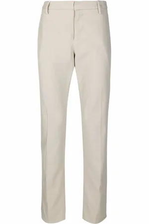 Dondup Slim straight-leg chino trousers