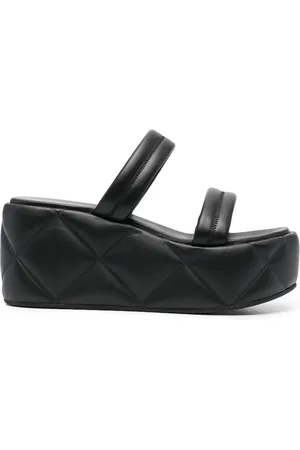 LE SILLA Platform double-strap sandals