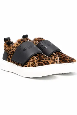Dsquared2 Leaopard-print slip-on sneakers