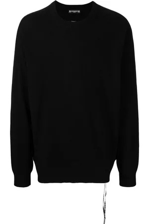 MASTERMIND JAPAN Intarsia-logo crew-neck jumper