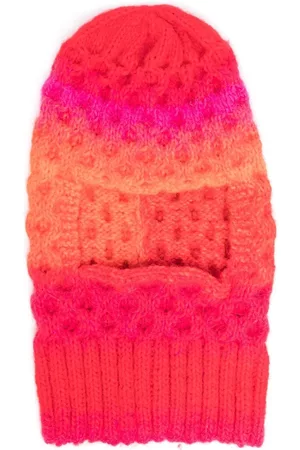 AGR Gradient-effect knit balaclava