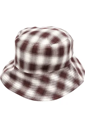 BODE Checked bucket hat