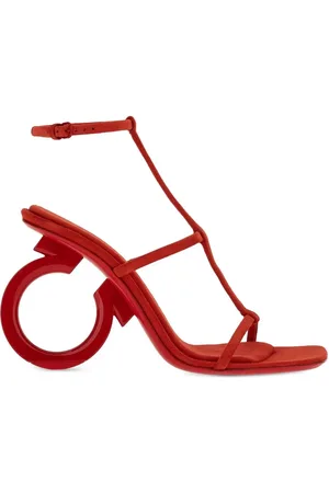 Salvatore Ferragamo Elina 105mm suede sandals