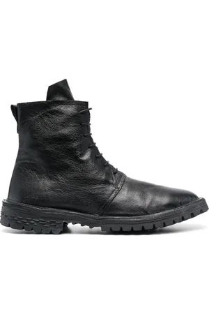 Moma Lace-up leather ankle boots