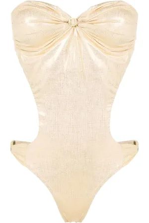 AMIR SLAMA Cut-out detail swimsuit