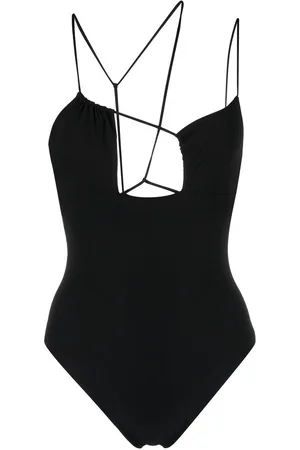 Nensi Dojaka Strap-detail swimsuit