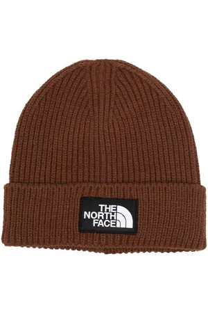 The North Face Hats - Ribbed-knit logo-patch hat