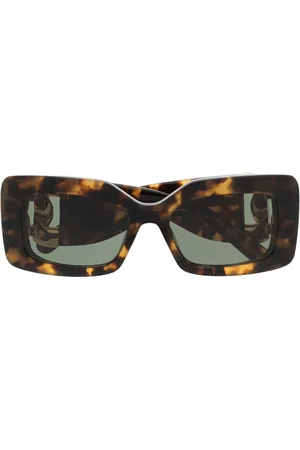 Stella McCartney Chain-link square-frame sunglasses