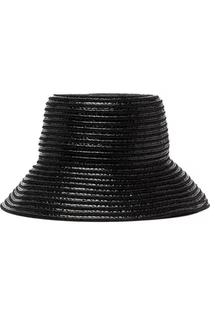 GIGI BURRIS MILLINERY Women Hats - Stripe-panelled bucket hat