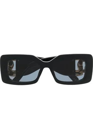 Stella McCartney Chain-link square-frame sunglasses