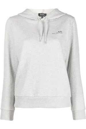 A.P.C. Logo-print cotton hoodie