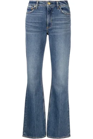 RAG&BONE Flared washed jeans
