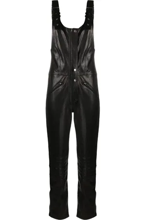 Isabel Marant Sleeveless leather jumpsuit