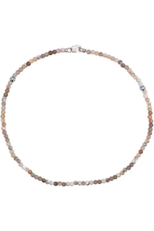 Tateossian Evil Eye agate bracelet