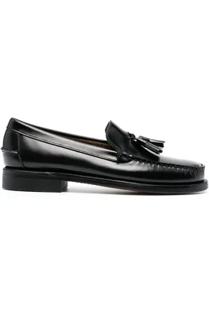 SEBAGO Tassel-detail leather loafers