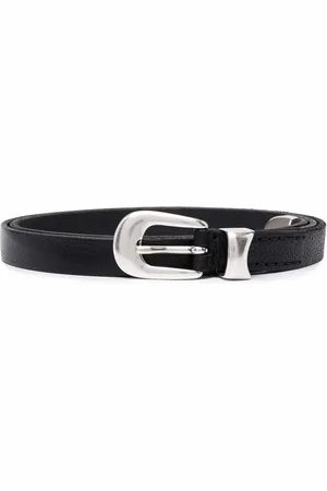OUR LEGACY Pin-buckle leather belt