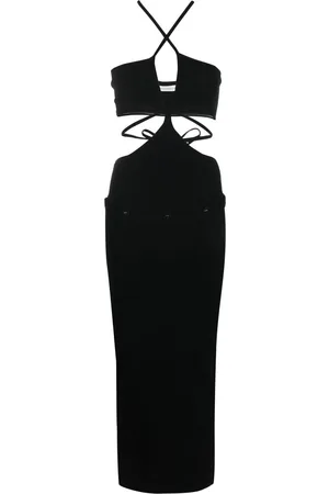 CHRISTOPHER ESBER Cutout-detail fine knit dress