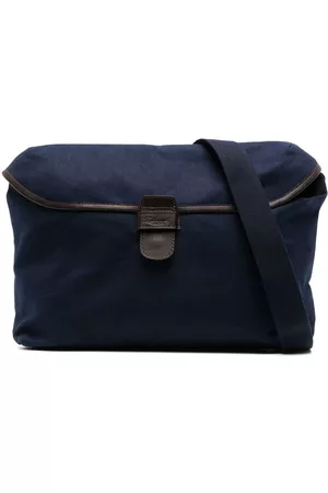 LEATHERSMITH OF LONDON Canvas messenger bag
