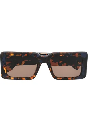 Milan Oversize-frame tortoiseshell sunglasses