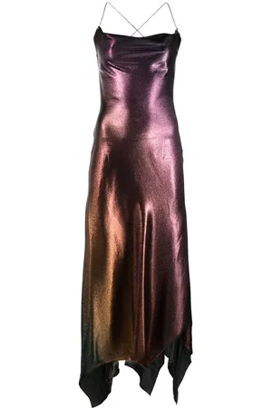Roberto Cavalli Shiny asymmetric dress
