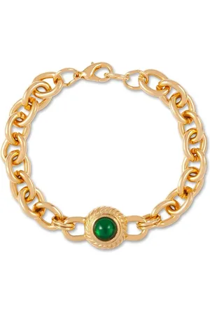Susan Caplan 1980s swivel-chain bracelet