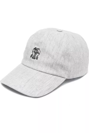 Brunello Cucinelli Embroidered logo cap
