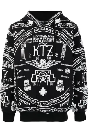 KTZ Oversized church print hoodie
