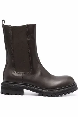ROBERTO DEL CARLO Chunky leather boots